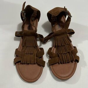Minnetonka Fringe Sandals